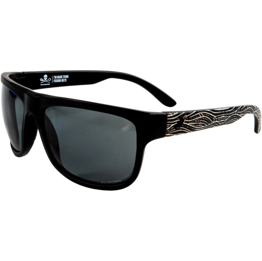 2026 Melon X Sea Shepherd Halfway Polarised Sunglasses 2602020507 - Waves / Smoke